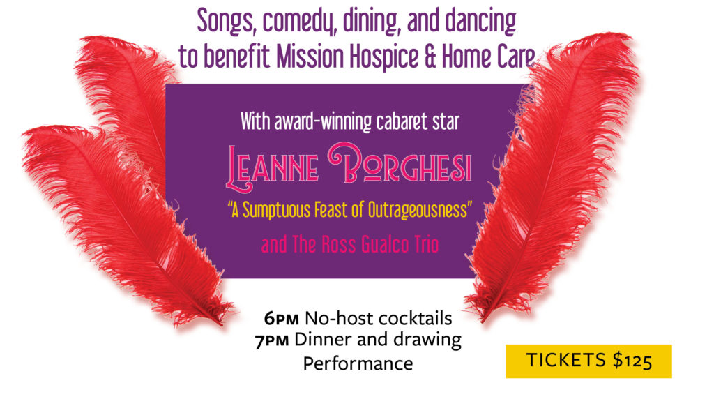 Featuring award-winning cabaret artist Leanne Borghesi and the Ross Gualco Trio 