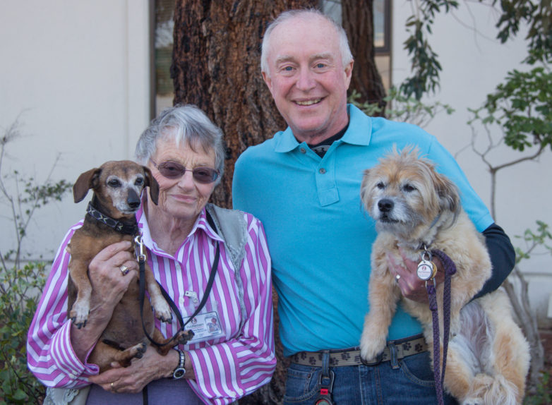 I have been a hospice volunteer for more than 10 years, and it has become an integral part of life for me and my dogs. It has led me on a path toward greater compassion – not just for patients, but for people in general.