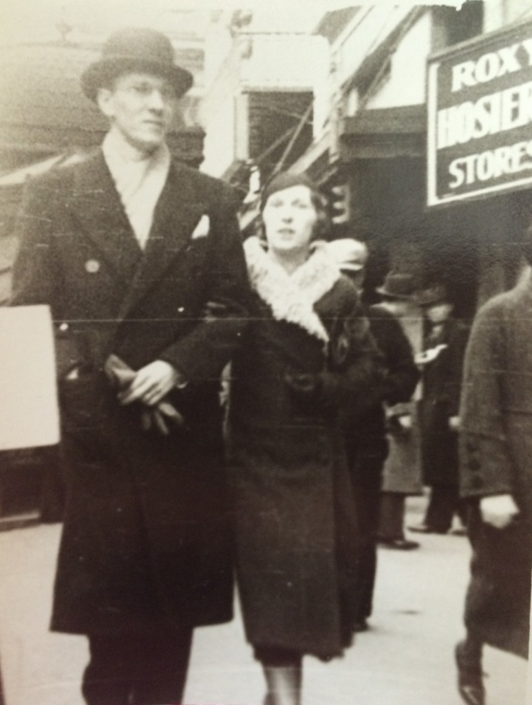 George and Grace Belsky in Manhattan