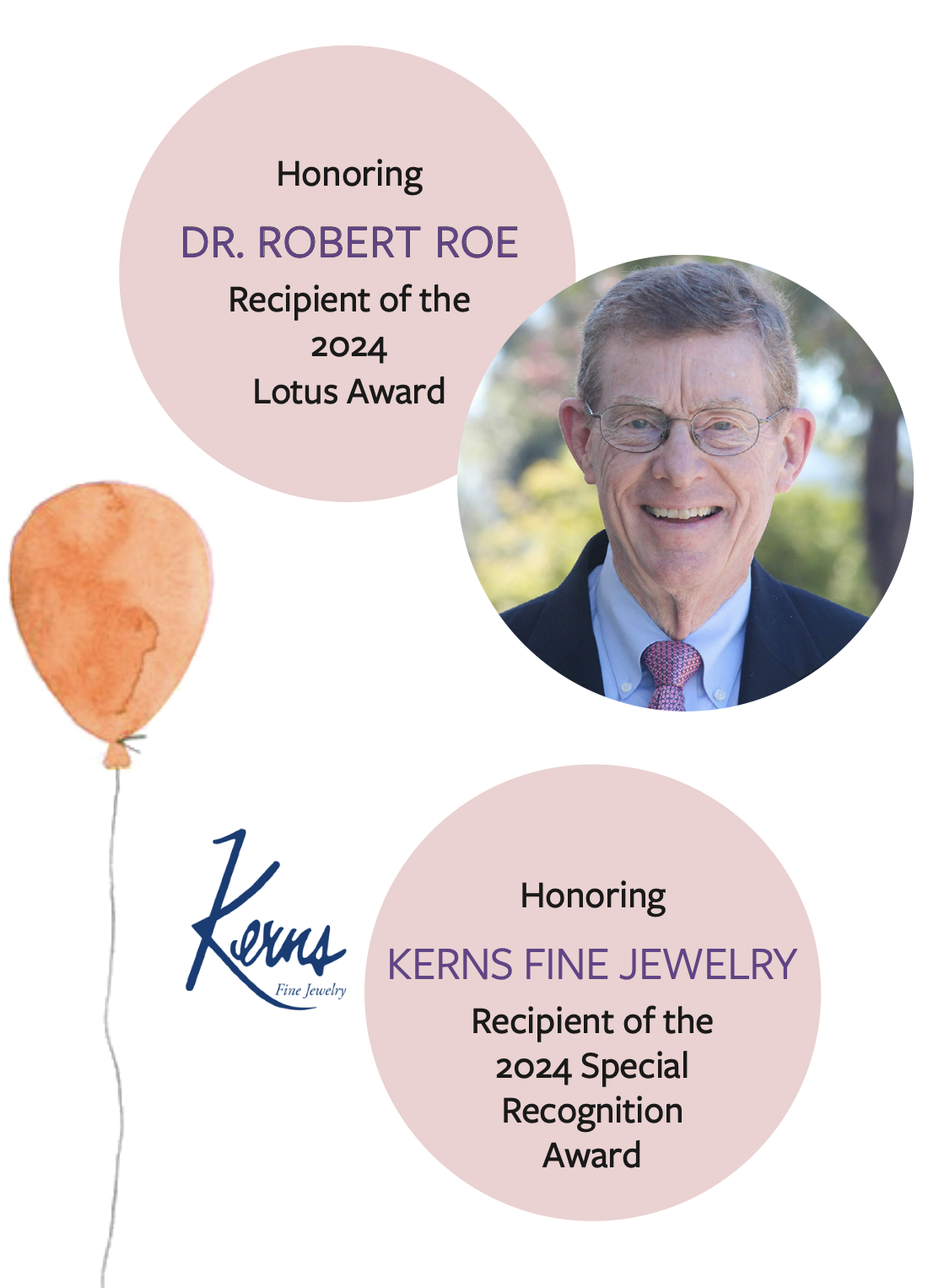 Honoring Dr. Robert L. Roe and Kern's Fine Jewelry