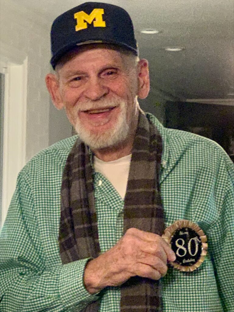 Ron at his 80th birthday party