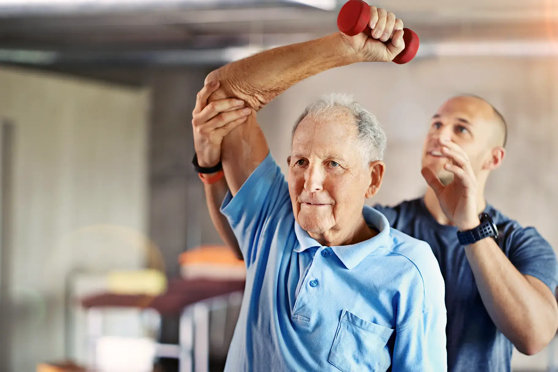 By the Bay Health's palliative care helps patients build strength again.